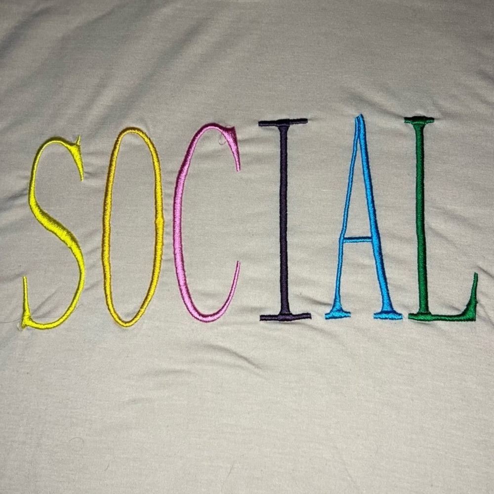 SHEIN “Social” Graphic Tee